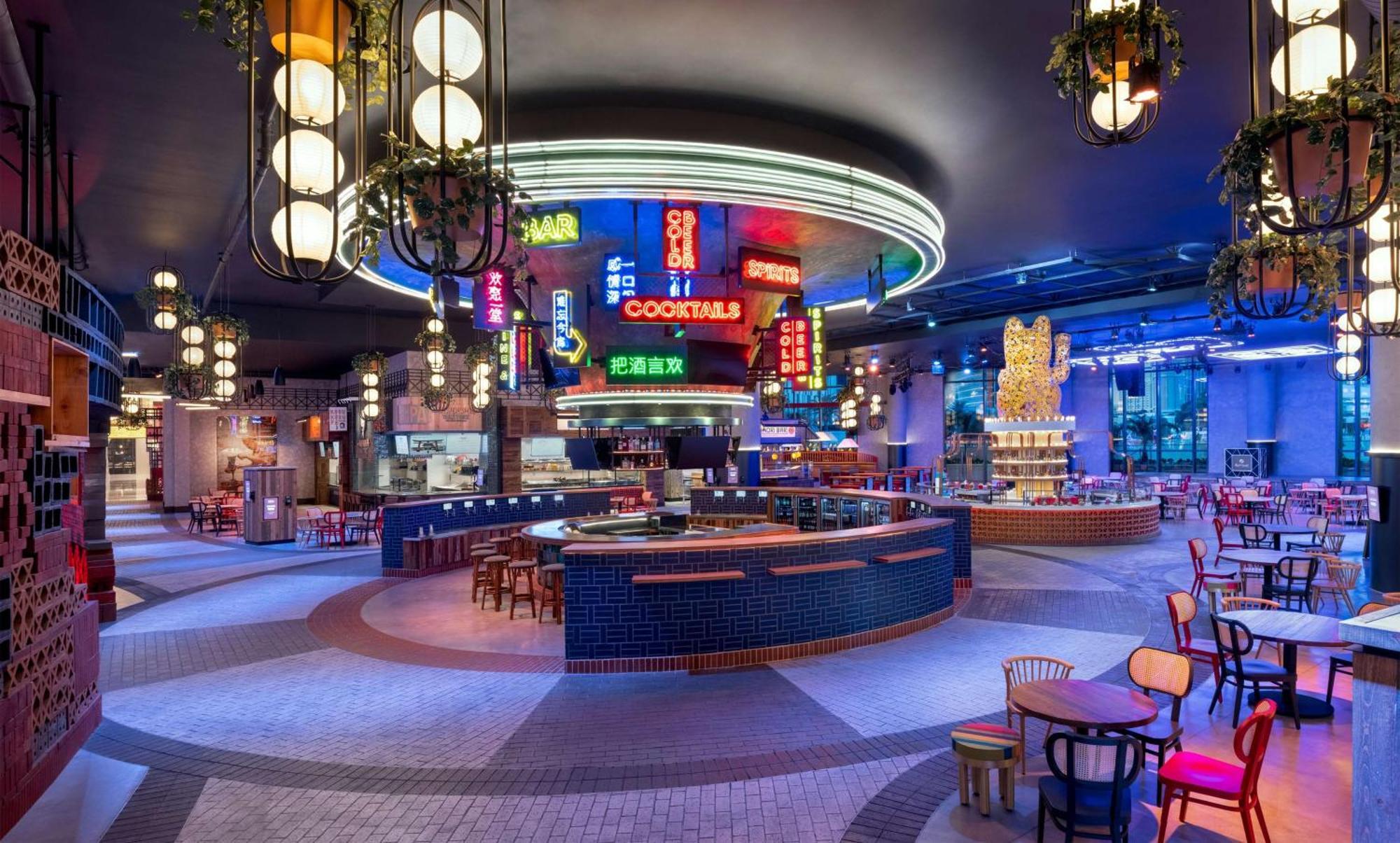 Las Vegas Hilton At Resorts World Exterior photo The interior of the restaurant