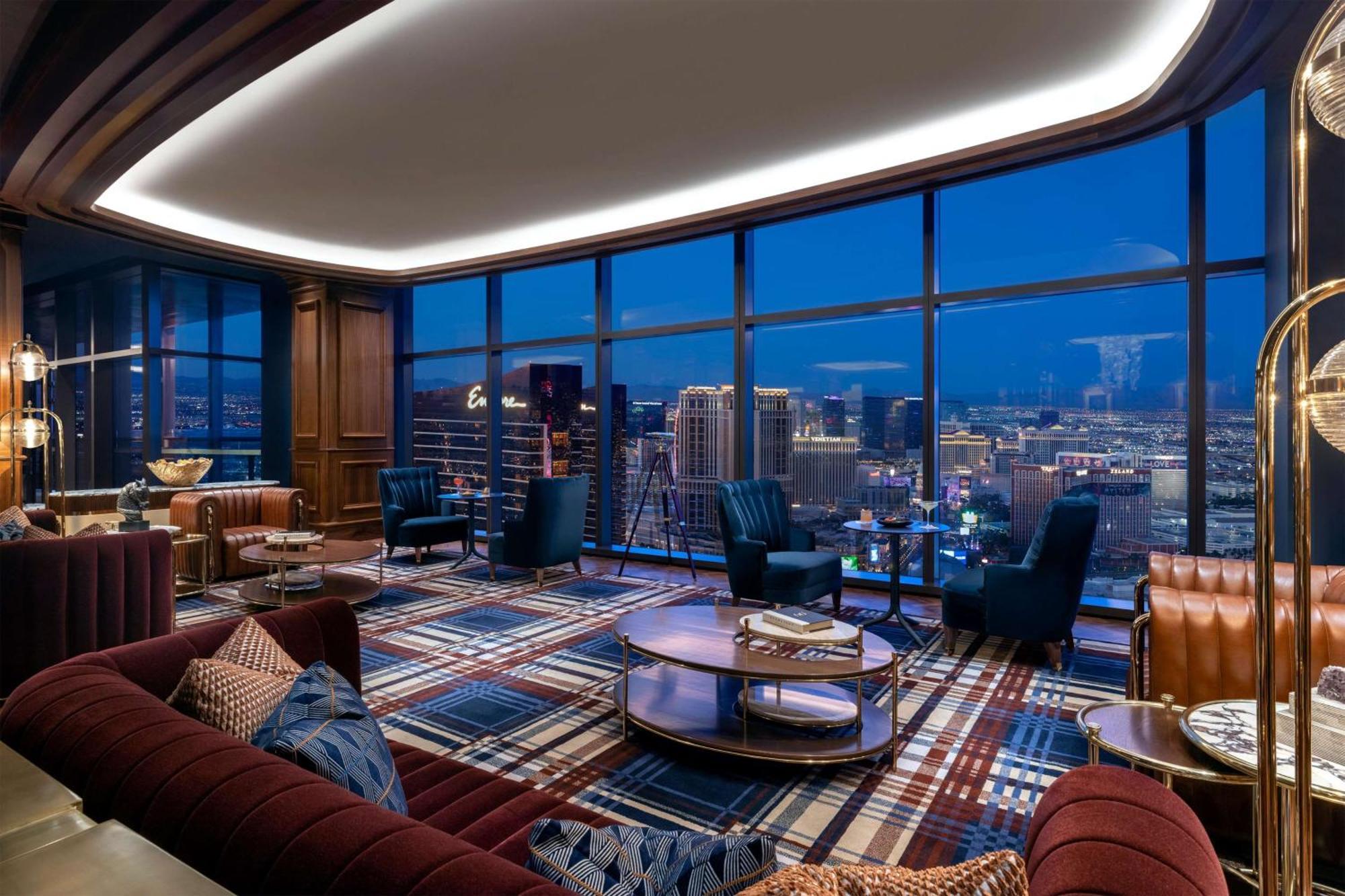 Las Vegas Hilton At Resorts World Exterior photo The Sky Club at the Four Seasons Hotel