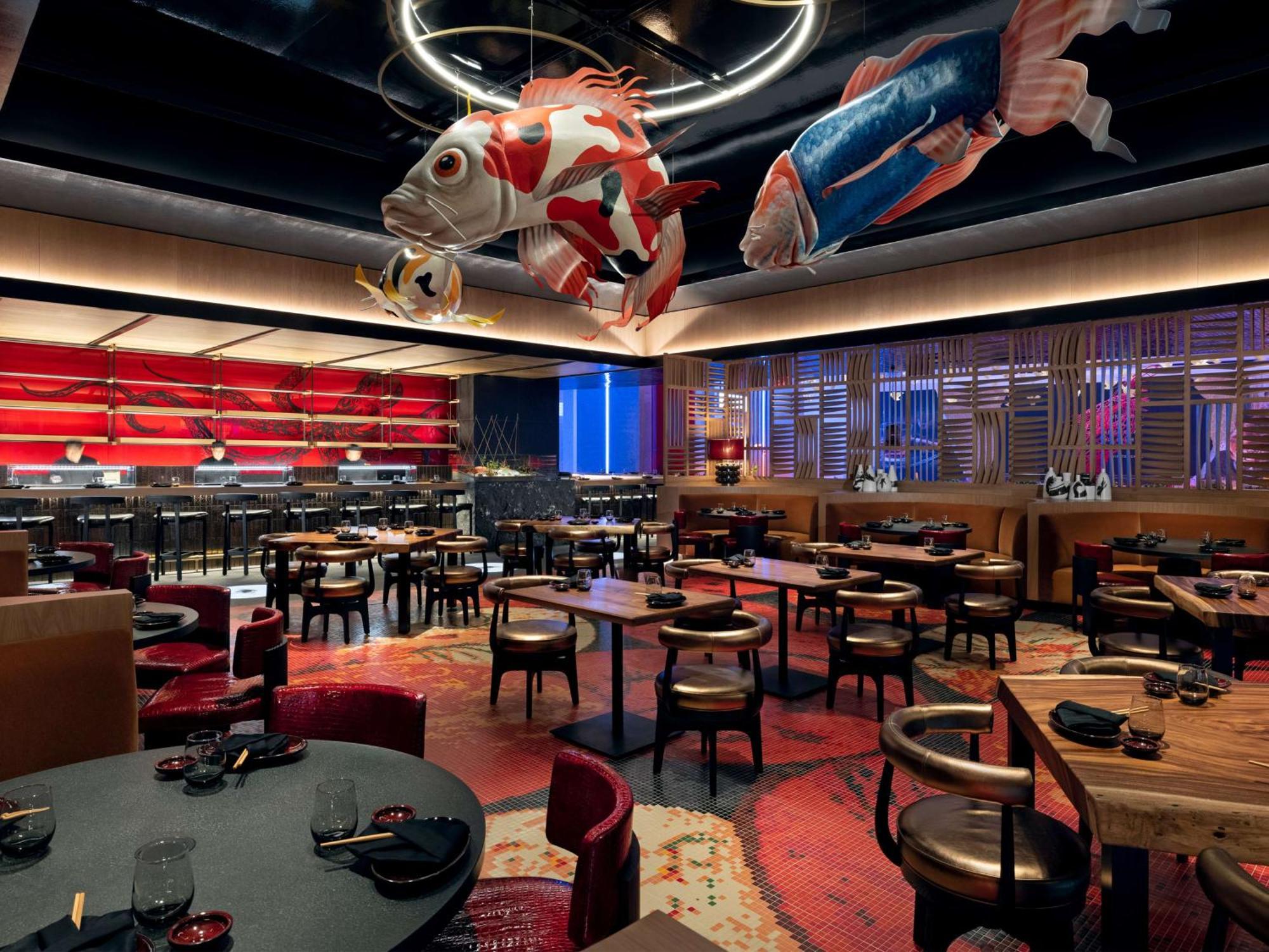 Las Vegas Hilton At Resorts World Exterior photo Interior of Sushi Bar