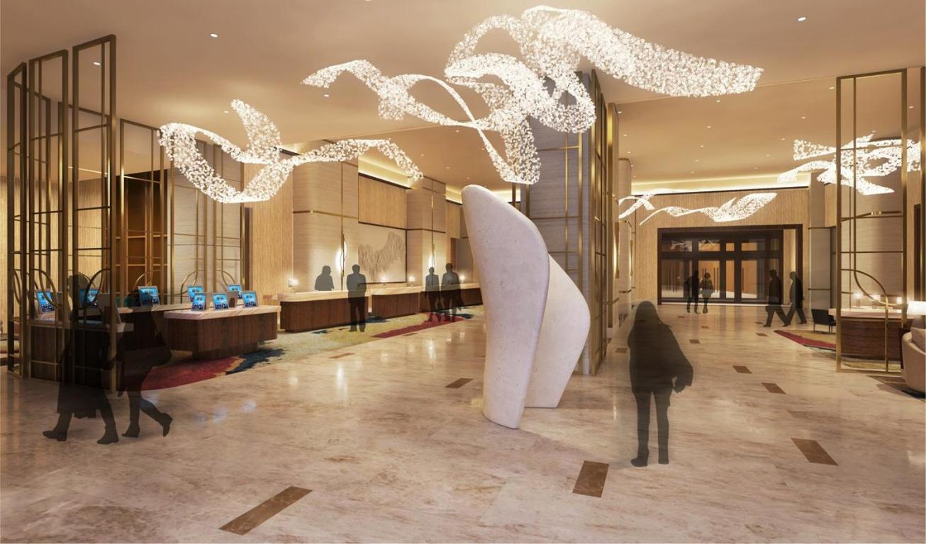 Las Vegas Hilton At Resorts World Exterior photo The hotel's lobby