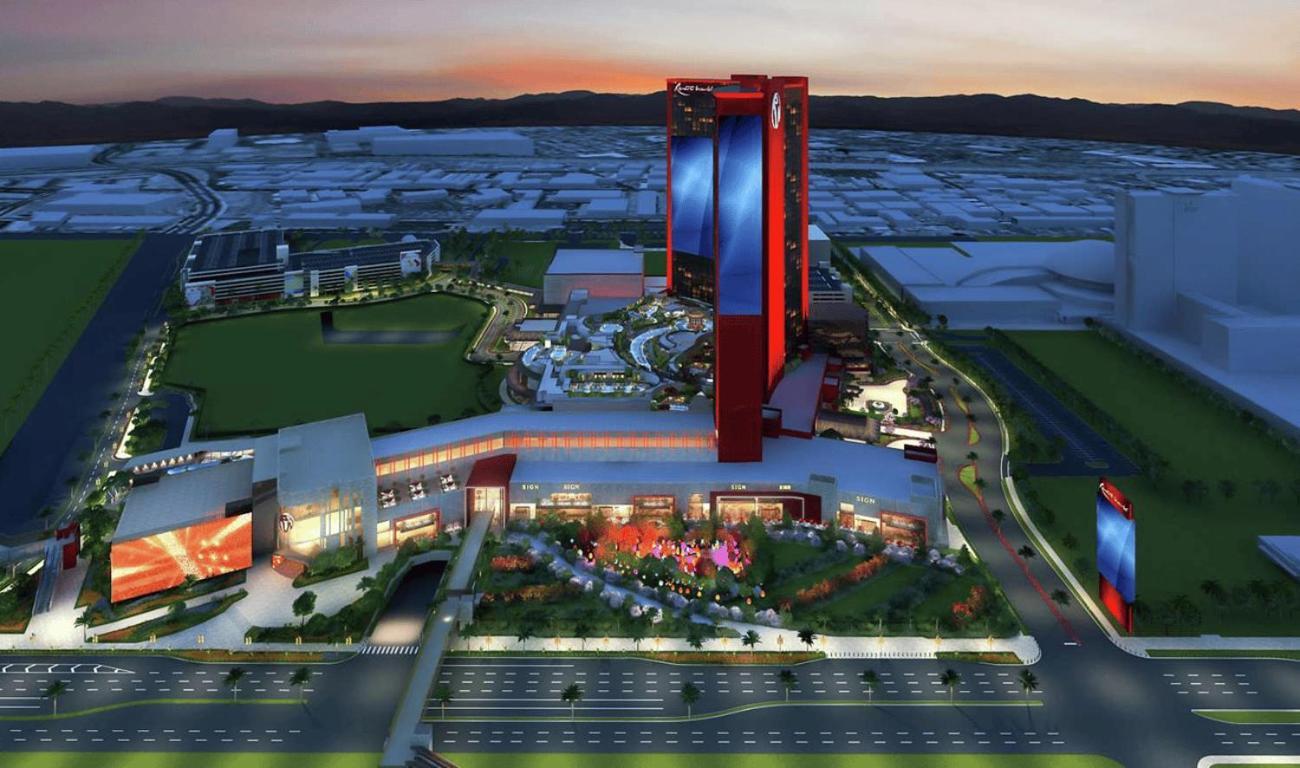 Las Vegas Hilton At Resorts World Exterior photo The proposed resort